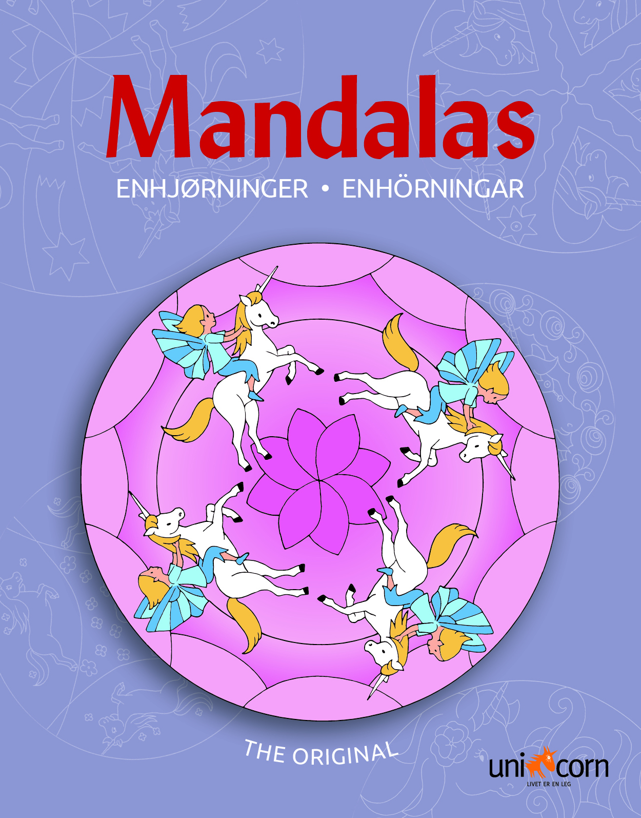 978-87-92484-02-4 Mandalas Malebog med Enhjørninger