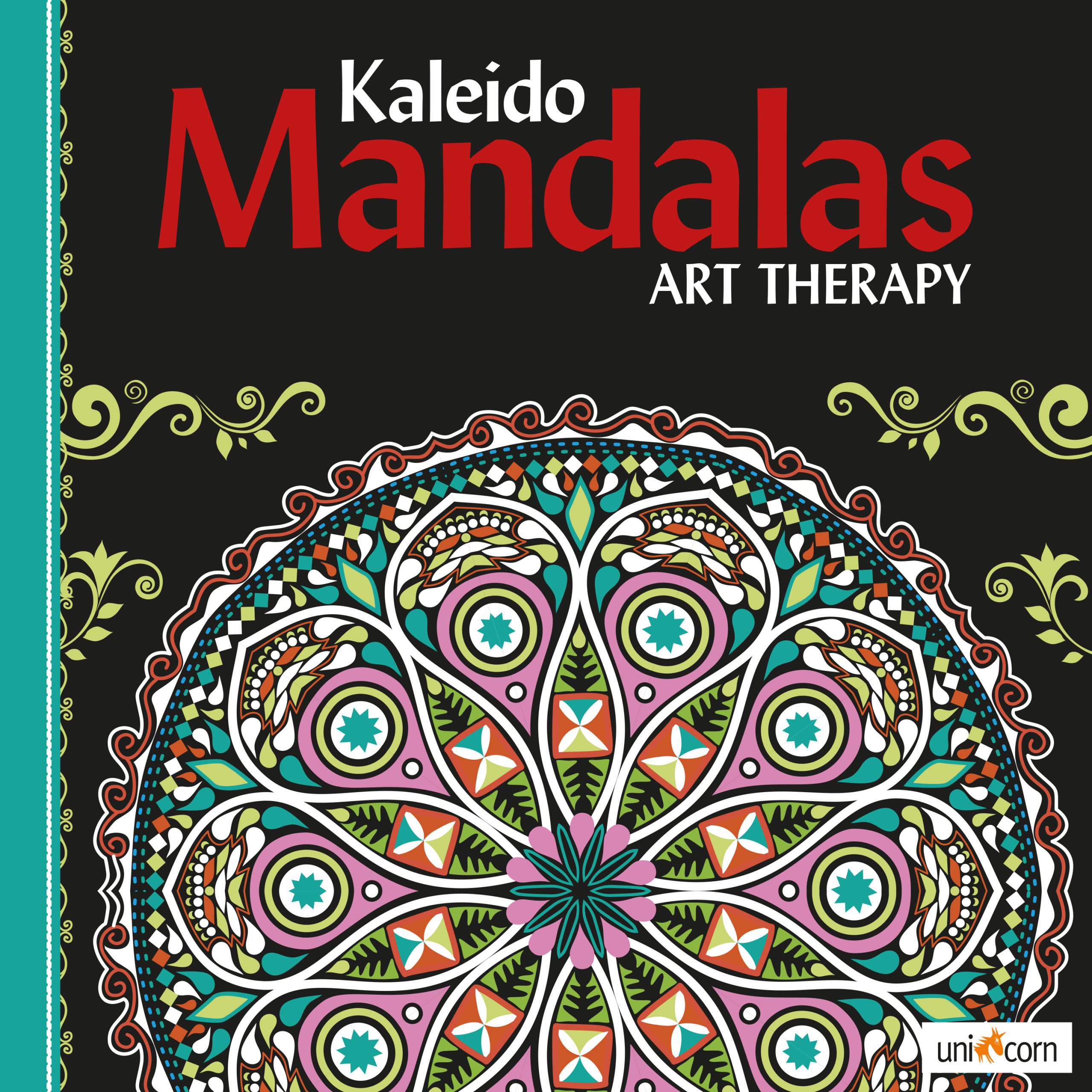 Kaleido Mandalas Art Therapy BLACK